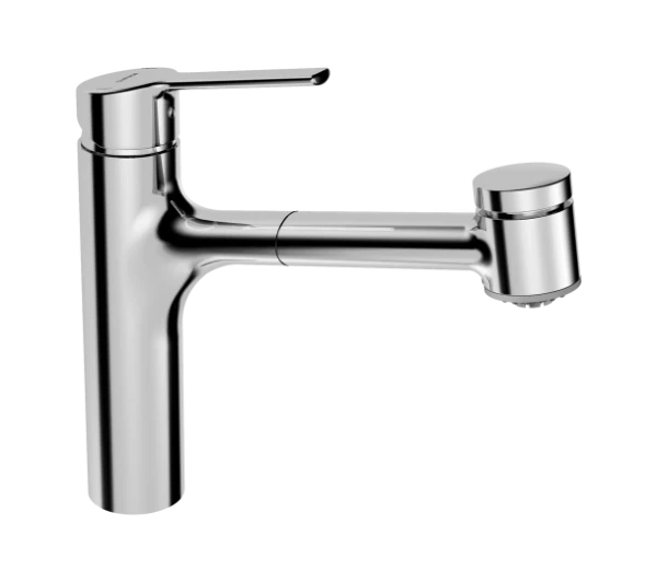 Hansa HansaRonda robinet de cuisine, basse pression chromé