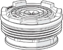 HANSA Mousseur, M24x1 A, 8 l/min
