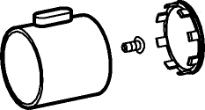 HANSA Debiethendel Chroom