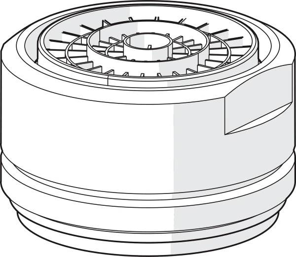 HANSA Mousseur, M24x1, Low pressure Chroom