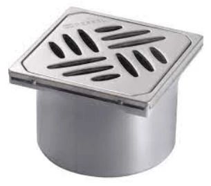 REHAUSSE 130 - 130 MM o 125 MM gris abs Réhausse - grille inox classe K3 - L15 design