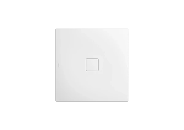 Kaldewei Conoflat receveur de douche acier émaillé 900 x 900 mm - blanc mat - secure plus