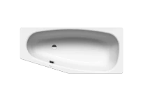 Kaldewei Mini baignoire acier émaillé 1570 x 700 x 430 mm - blanc - couchage à gauche - effet perlé