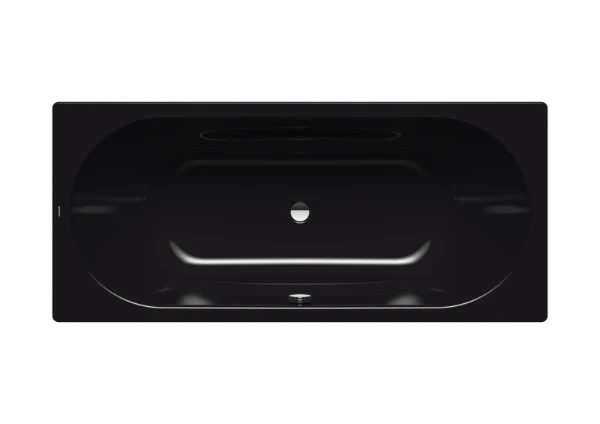 Kaldewei Vaio Duo baignoire acier émaillé 1800 x 800 x 430 mm - noir