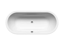 Kaldewei Vaio Duo baignoire ovale acier émaillé 1800 x 800 x 430 mm - blanc