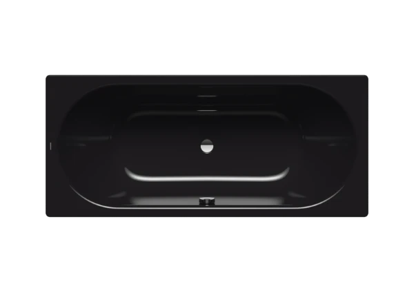 Kaldewei Centro Duo baignoire acier émaillé 1600 x 700 x 430 mm - noir