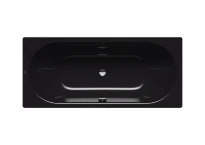 Kaldewei Centro Duo baignoire acier émaillé 1900 x 900 x 430 mm - noir - antidérapant complet