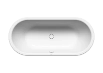 Kaldewei Centro Duo baignoire ovale acier émaillé 1800 x 800 mm - blanc