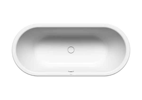 Kaldewei Centro Duo baignoire ovale acier émaillé 1800 x 800 mm - blanc