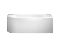 Kaldewei Meisterstuck Centro Duo 1 gauche baignoire acier émaillé 1800 x 800 mm - blanc - effet perlé