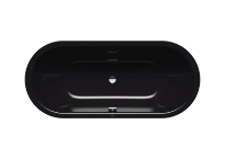 Kaldewei Centro Duo bad ovaal plaatstaal 1800 x 800 x 430 mm - noir