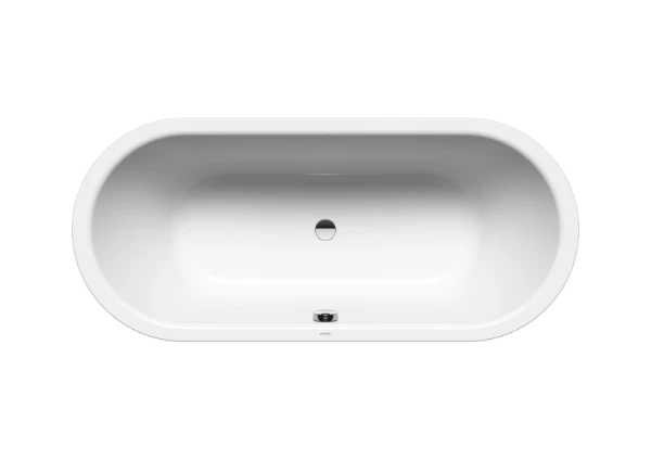 Kaldewei Classic Duo bad ovaal plaatstaal 1700 x 750 x 430 mm - wit - zonder poten
