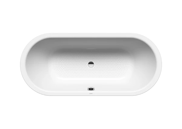 Kaldewei Centro Duo bad ovaal plaatstaal 1700 x 750 x 430 mm - blanc - antidérapant complet