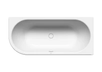 Kaldewei Centro Duo baignoire acier émaillé 1800 x 800 x 470 mm - blanc - angle gauche - effet perlé