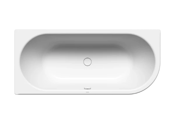 Kaldewei Centro Duo baignoire acier émaillé 1700 x 750 x 470 mm - blanc - angle droit