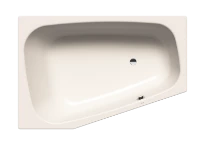 Kaldewei Plaza Duo à Droite baignoire acier émaillé 1800 x 1200 x 430 mm - pergamon - effet perlé