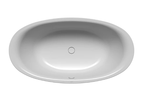 Kaldewei Ellipso Duo bad ovaal plaatstaal 1900 x 1000 x 450 mm - manhattan