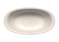 Kaldewei Ellipso Duo bad ovaal plaatstaal 1900 x 1000 x 450 mm - pergamon - antidérapant