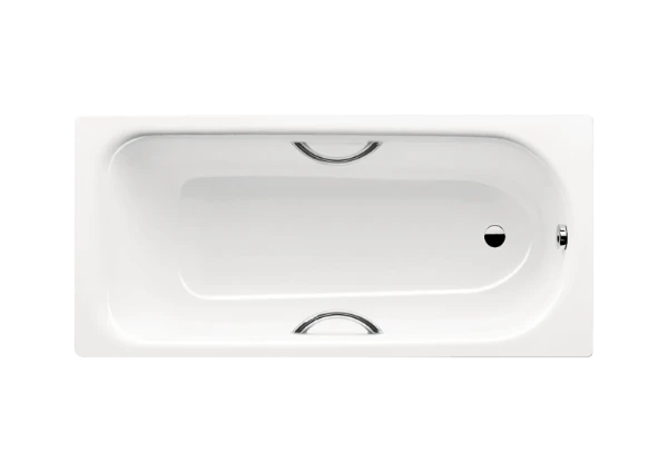 Kaldewei Saniform Plus Star baignoire acier émaillé 1800 x 800 mm - blanc - antidérapant complet