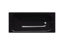 Kaldewei Saniform Plus baignoire acier émaillé 1400 x 700 x 410 mm - noir