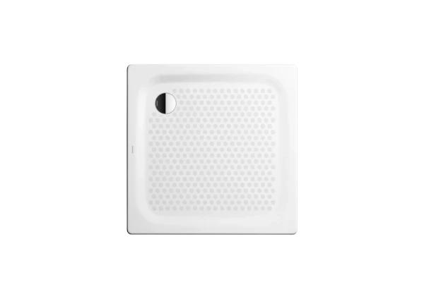 Kaldewei Superplan receveur de douche acier émaillé 900 x 900 x 25 mm - blanc - antidérapant complet