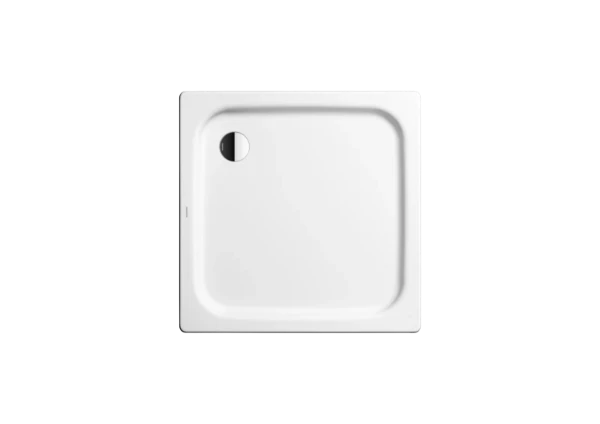 Kaldewei Duschplan receveur de douche acier émaillé 900 x 900 x 65 mm - blanc - effet perlé - avec styropor