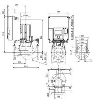 Wilo Stratos GIGA2.0-I 125/1-9/3,0