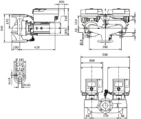 Wilo Stratos GIGA2.0-D 65/1-25/2,2