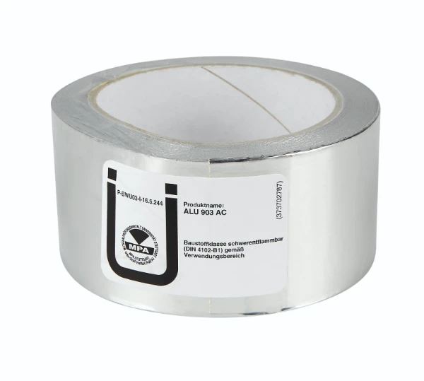 Henco UFH Dry Secor aluminium tape (rollengte 25m) 50 mm