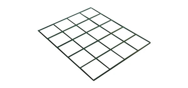 Henco UFH verzinkte stalendraadmat 1200 x 2000 x 3 mm - maas 200 x 200 mm (stuk 2,40 m²) - prijs per stuk