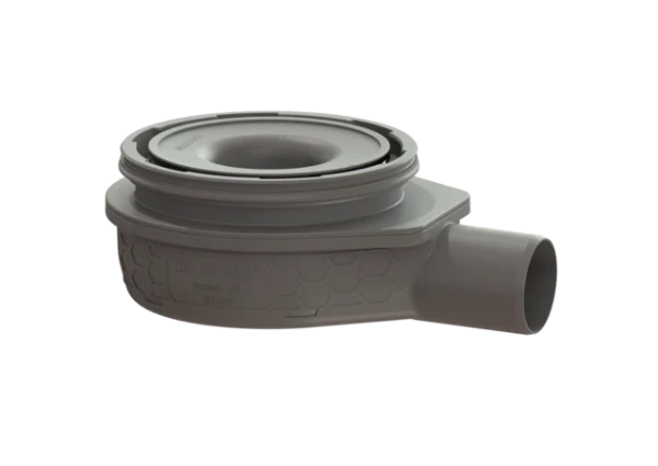 Kessel Ultraflat 79 basiselement horizontaal met zijafvoer 50 mm - 57 ltr/min