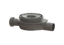 KESSEL Ultraflat 79 basiselement horizontaal m. extra inlaat diam. 50mm - 57 ltr/min