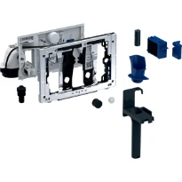 Module Geberit DuoFresh avec déclenchement manuel et tiroir pour stick de nettoyage Geberit DuoFresh, pour réservoir de chasse à encastrer Sigma 12 cm: Gris anthracite RAL 7016