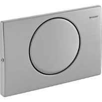 Geberit Delta10 plaque de commande - pour rinçage go/stop - à visser