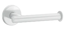 DELABIE Porte-papier WC à rouleau simple Inox époxy blanc