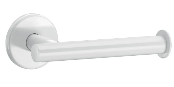 DELABIE Porte-papier WC à rouleau simple Inox époxy blanc