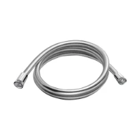 DELABIE Flexible douche SILVER PVC lisse armé L.0,85 m