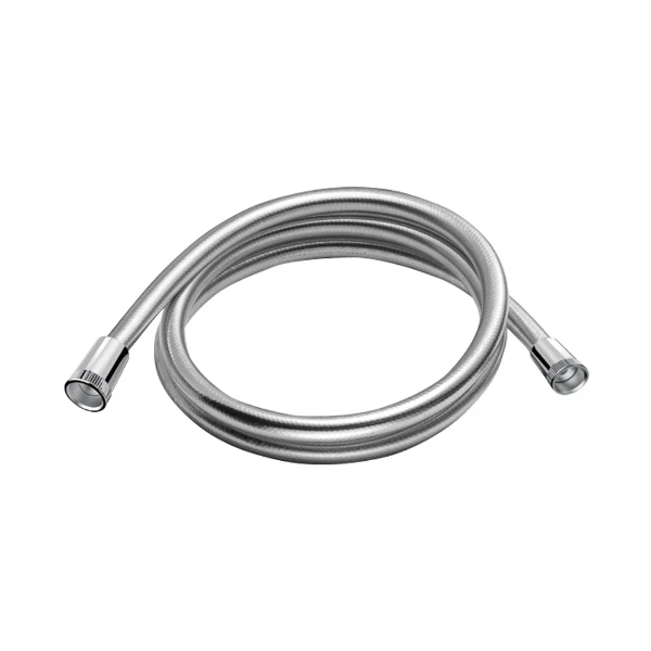 DELABIE Doucheslang SILVER gewapend glad PVC L.0,85 m