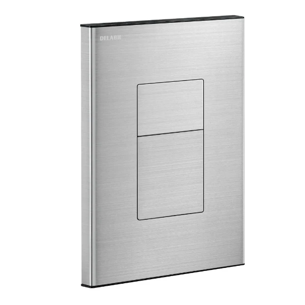 DELABIE TEMPOFLUX 3 WC F3/4" inbouw AB, mat, 3l/6l, set 2/2