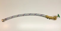 Fixaflex SAN set de raccordement avec flexible 3/4 x 4/4 - 600 mm - flexibel/clapet anti-retour/robinet d'arrêt