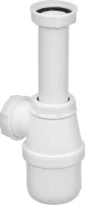 Viega PP siphon bouteille 5/4 x 40 mm - blanc