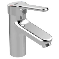 IDEAL STANDARD Ceraplus 2 Mitigeur lavabo sans vidage avec brise-jet laminaire anti-vandalisme chromé