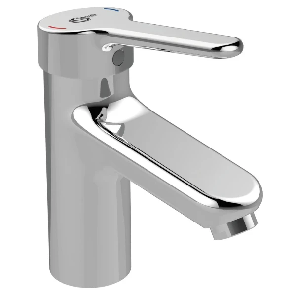IDEAL STANDARD Ceraplus 2 Mitigeur lavabo sans vidage avec brise-jet laminaire anti-vandalisme chromé