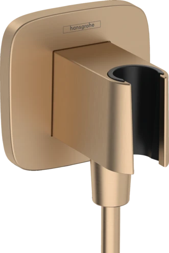 Hansgrohe Fixfit Porter Q avec support douchette - bronze brossé