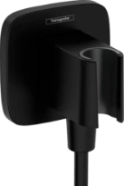 Hansgrohe Fixfit Porter Q avec support douchette - noir mat