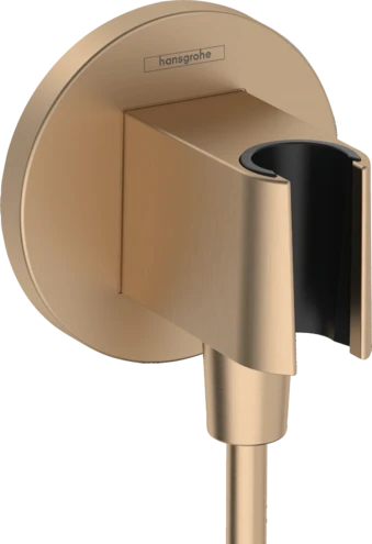 Hansgrohe Fixfit Porter S avec support douchette - bronze brossé