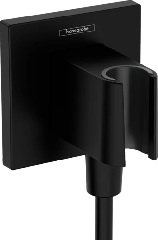 Hansgrohe Fixfit Porter E avec support de douche - Matt Black