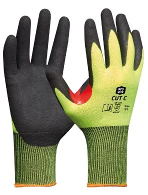 ProOne Nylon Nitril gants MT9 - coupe C jaune - sans coutures couche de nitrile (prix par paire)