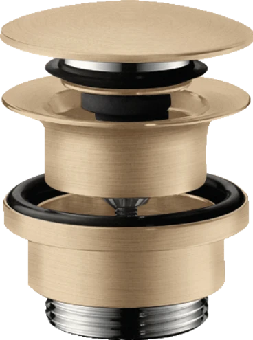 Hansgrohe Push Open DN32 Brushed Bronze