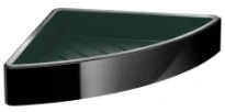 EMCO Loft, panier en coin, insert amovible noir, 179x179mm, noir